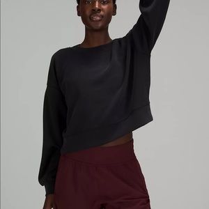 Lululemon Perfectly Oversized Cropped Crew